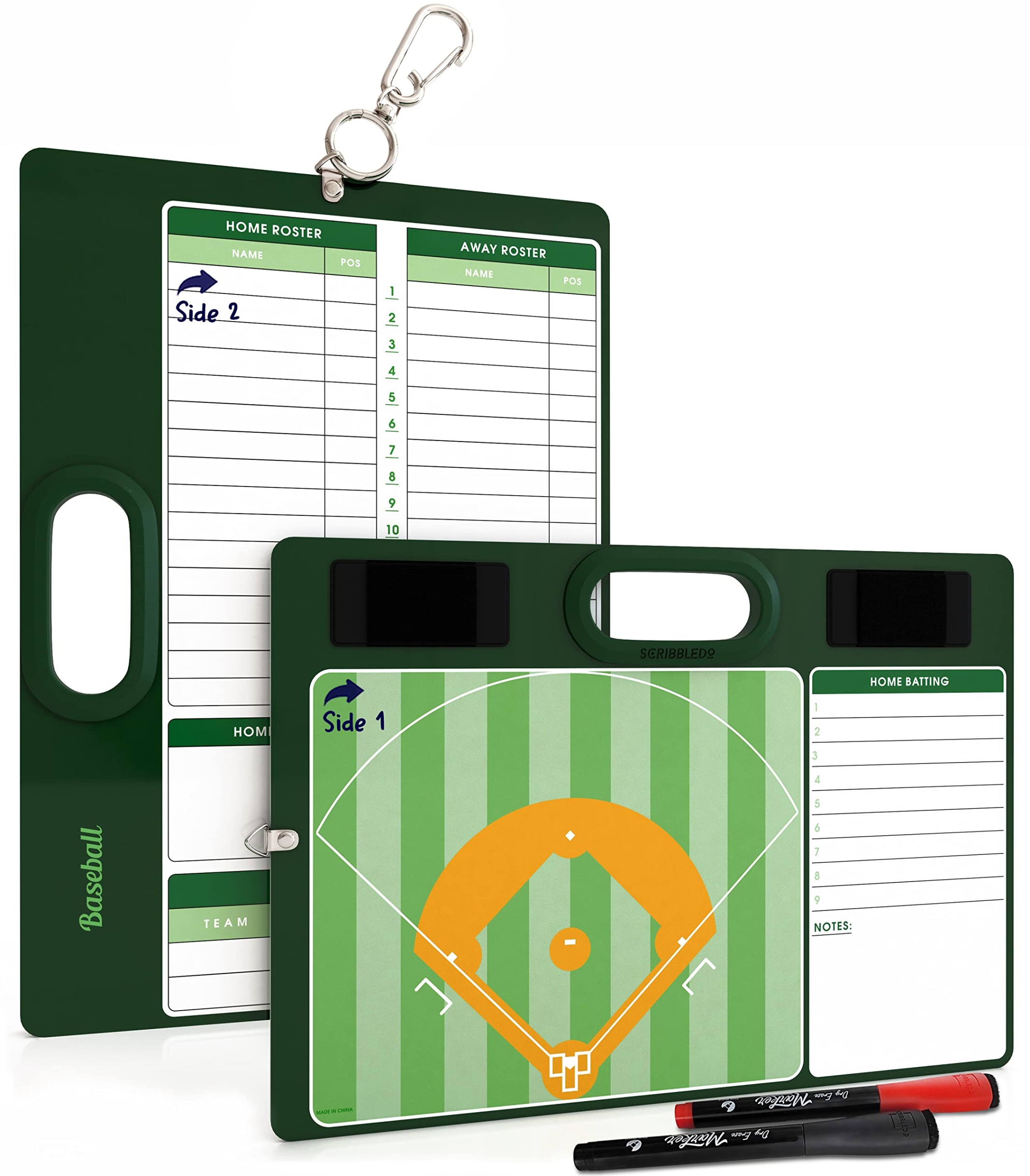 baseball coach accessories Bulan 4 Baseball Dry Erase Board for Coaches x