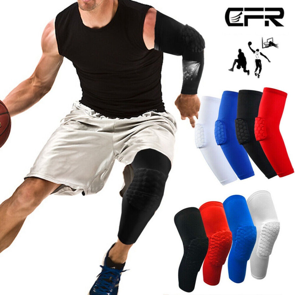 basketball accessories for legs Bulan 4 Basketball Knee Pads Compression Leg Sleeve Crashproof Protective Gear  Youth Men