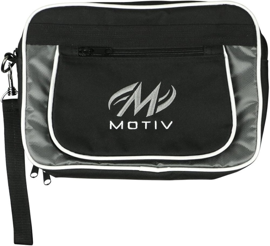 bowling accessories bag Bulan 5 Motiv Bowling Accessory Bag Silver/Black