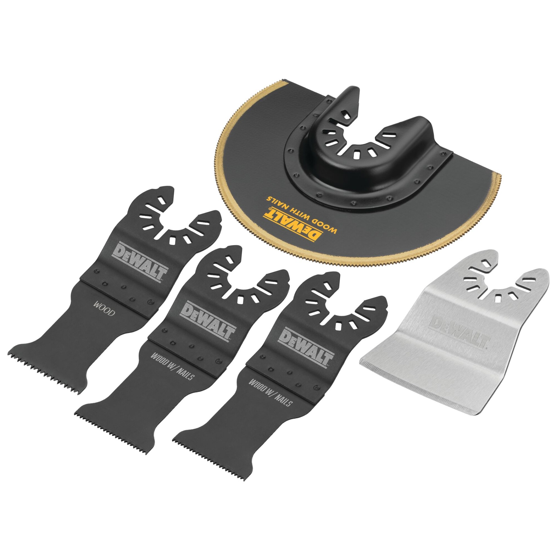 dewalt oscillating tool accessories Niche Utama Home DEWALT -Piece Blade Set