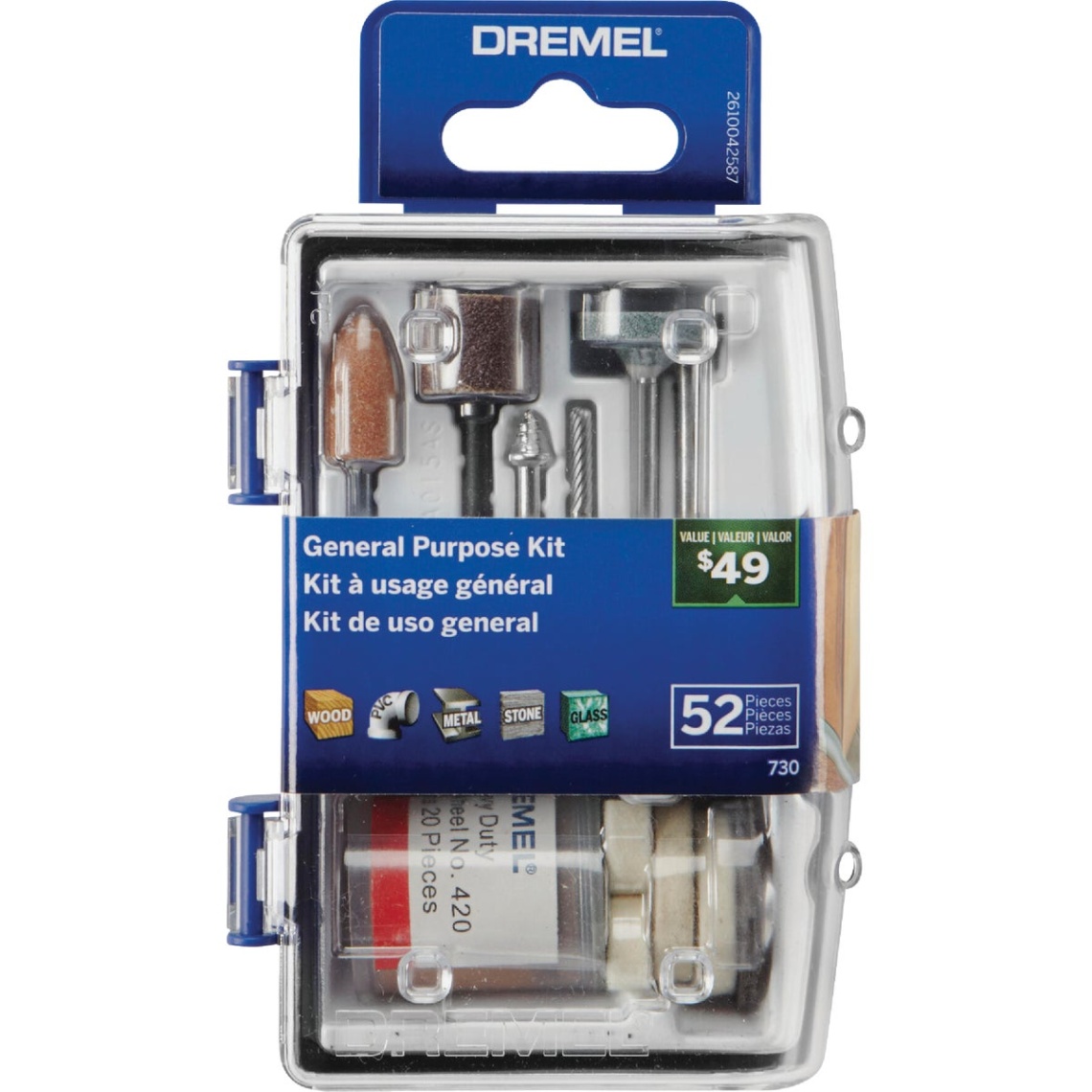 dremel tools and accessories Niche Utama Home Dremel General Purpose Rotary Tool Accessory Kit (-Piece