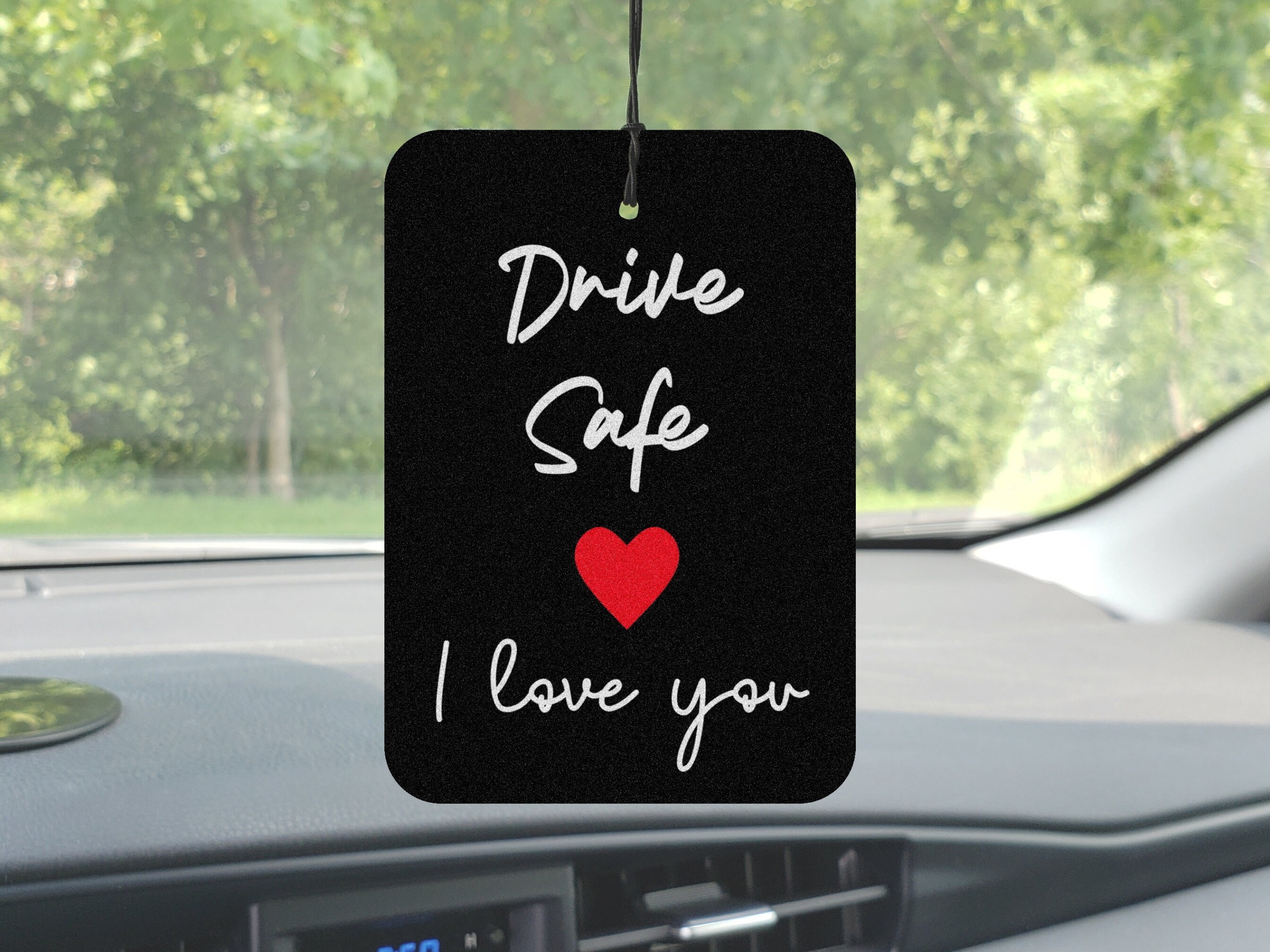 car accessories for gifting Niche Utama Home Drive Safe I Love You, Car Air Freshener, Couples Gift, Car