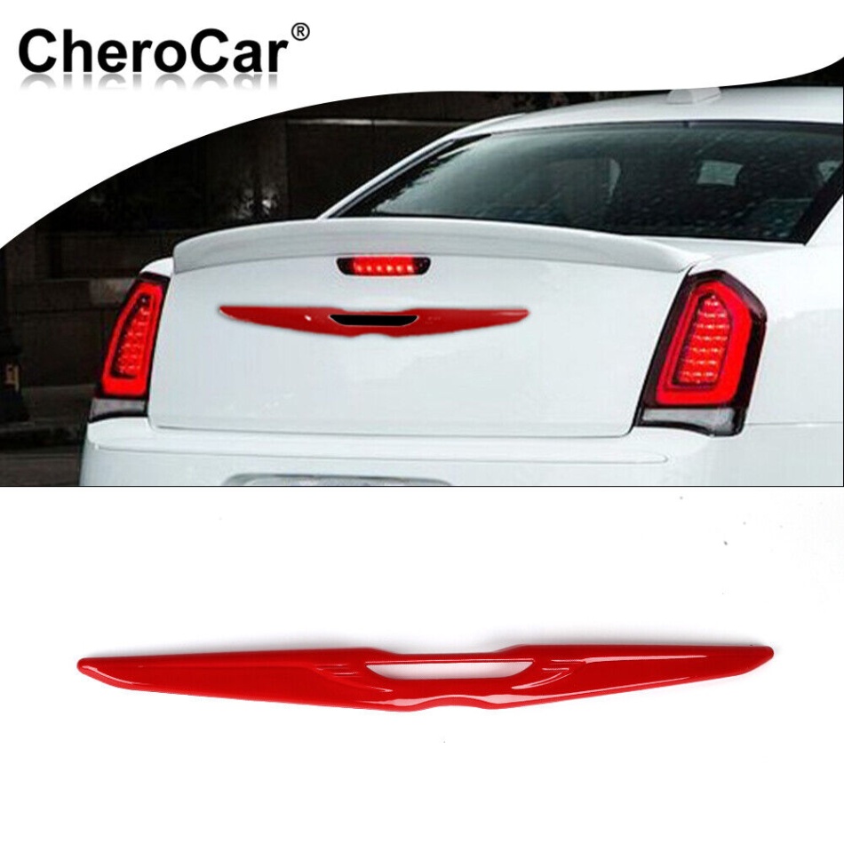 chrysler 300 accessories Niche Utama Home Exterior Red Rear Car Logo Cover Trim Bezles Accessories For Chrysler  /C