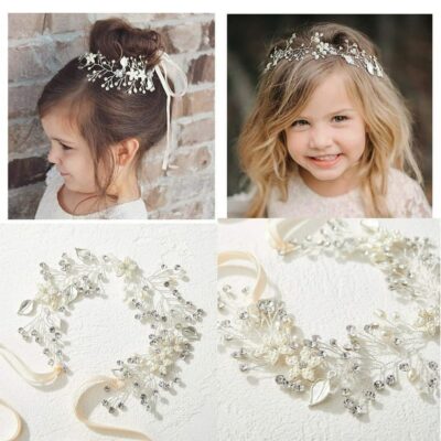 Adorn Your Little Princess With Cute Flower Girl Hair Accessories!