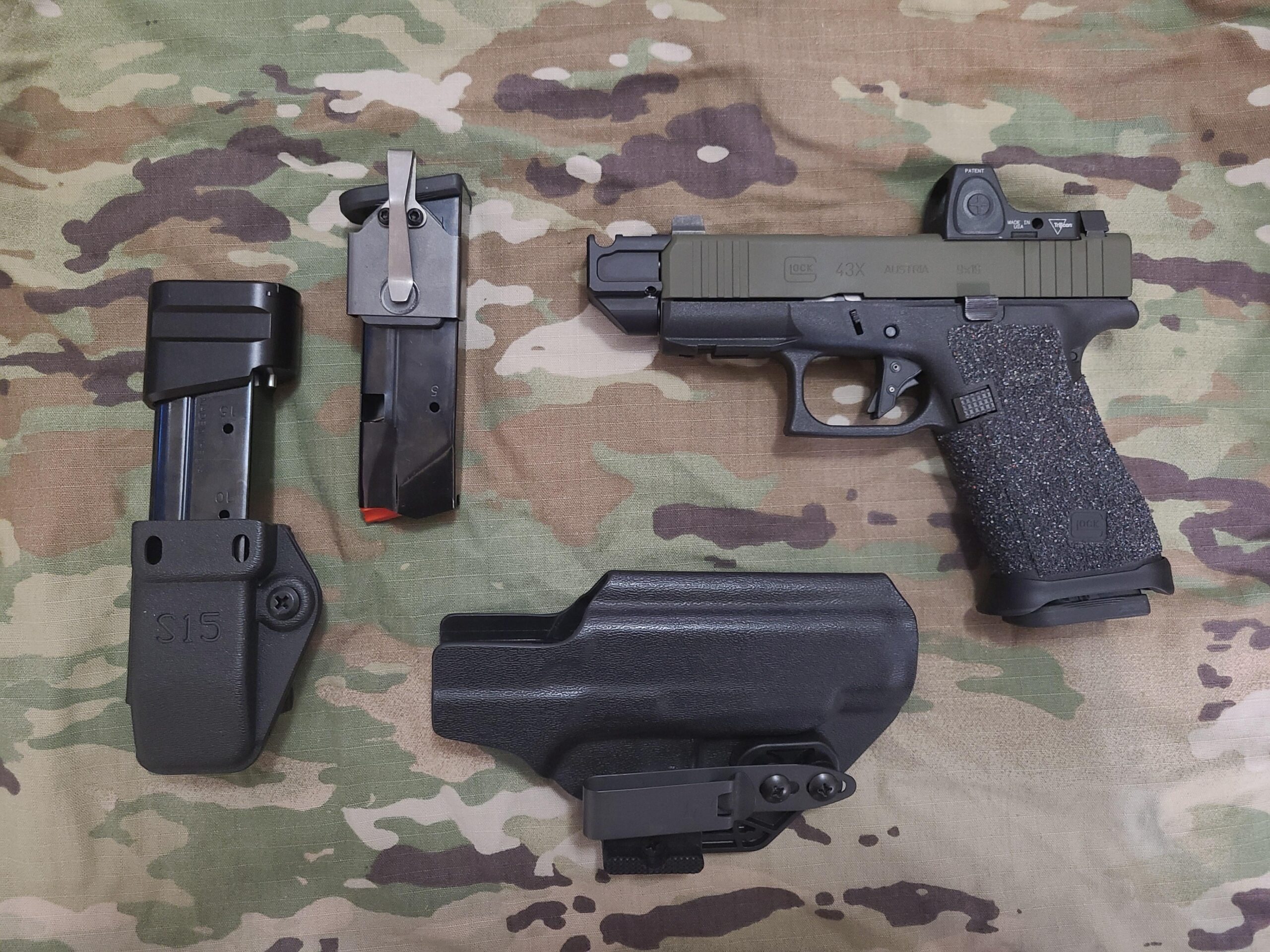 glock 43x mos accessories Niche Utama Home My x and carry accessories : r/GlockX