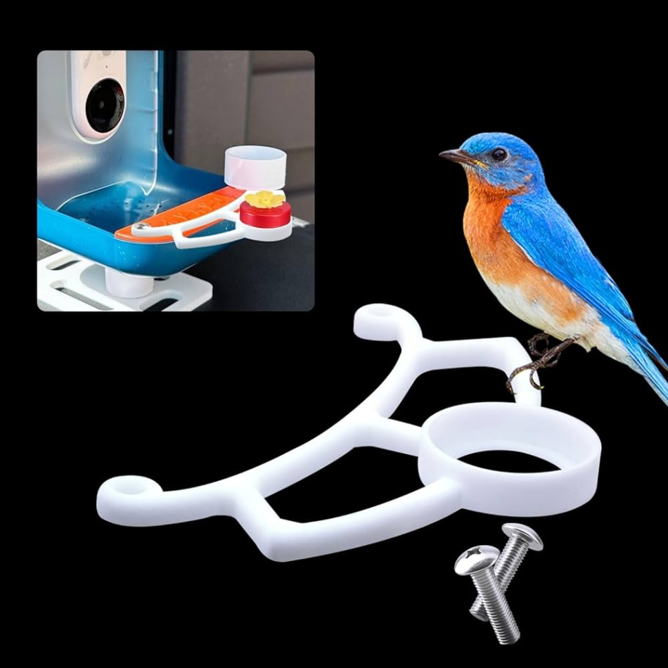 bird buddy accessories Niche Utama Home Perch for Bird Buddy, Wider Extension Perch to DIY Add-ons, Bird  Accessories Compatible with Bird Buddy Birdfeeder, Ideal Gift for Bird  Lover (White)