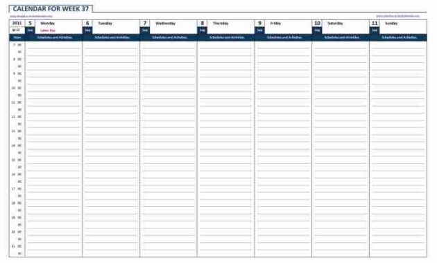 Wochenkalender selbst gestalten 52 wochen